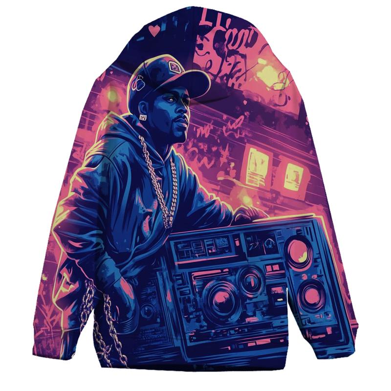 LL Cool J Boombox Romance heavyweight hoodies