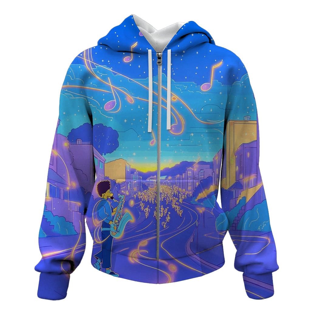 Lisas Dream Jazz Parade pullover hoodies
