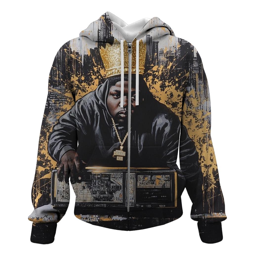 Crown Over Brooklyn zip-up hoodies