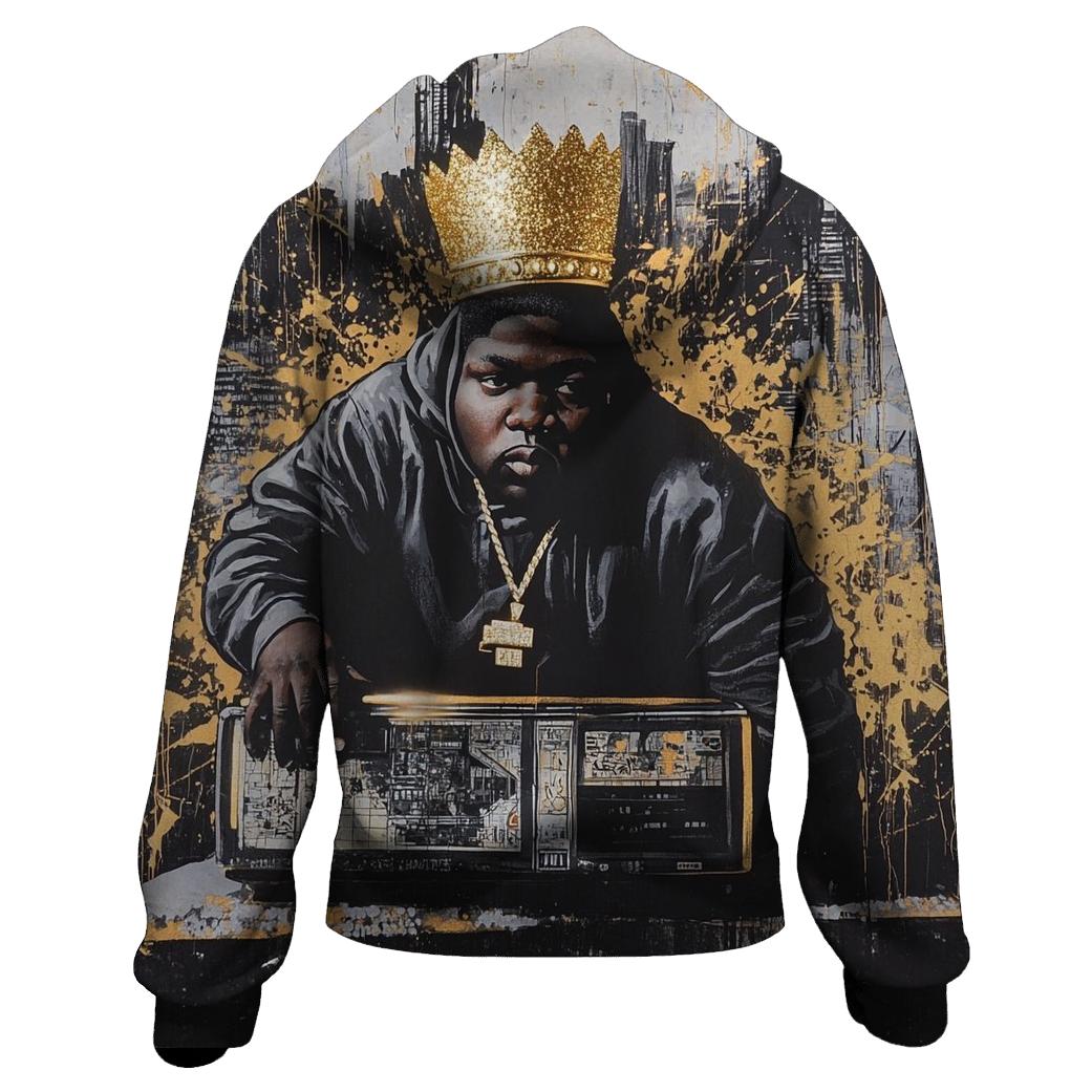 Crown Over Brooklyn zip-up hoodies