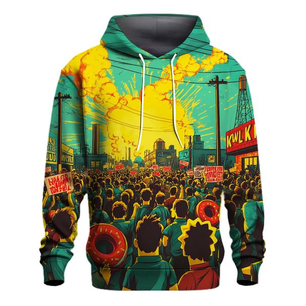 Springfield Sunset Riot hoodies fashion