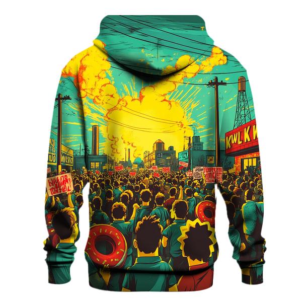 Springfield Sunset Riot hoodies fashion