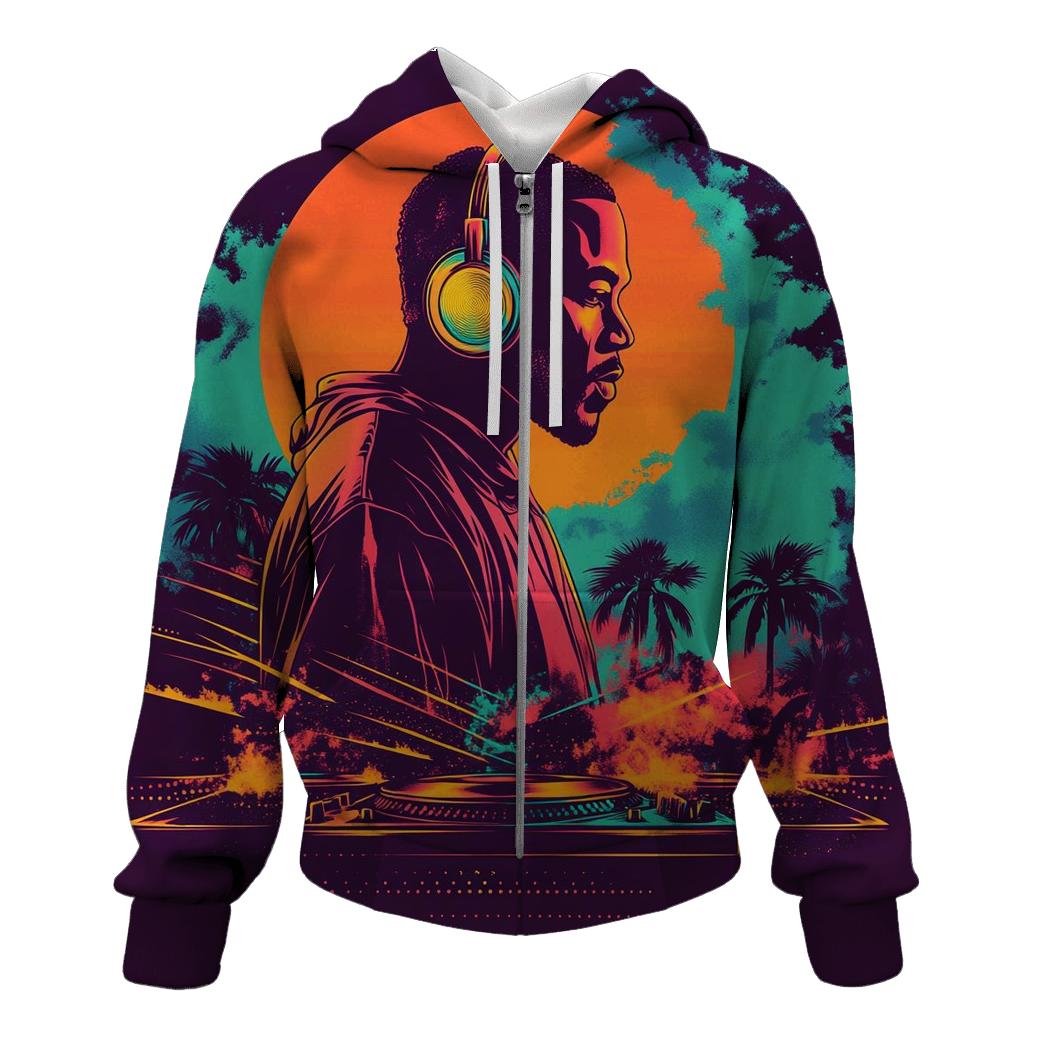 West Coast Sunset Dr Dre custom hoodies