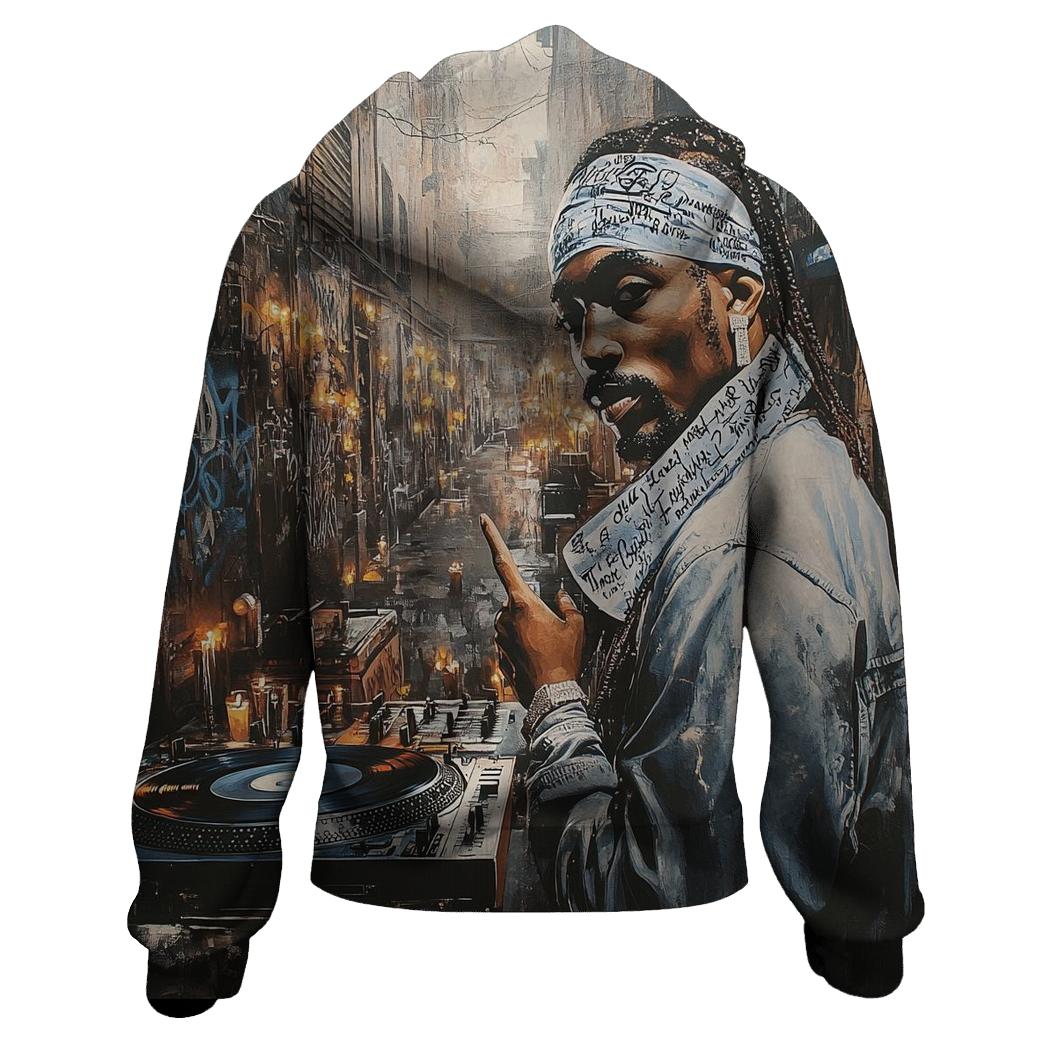 Pacs Poetic Alley zip-up hoodies