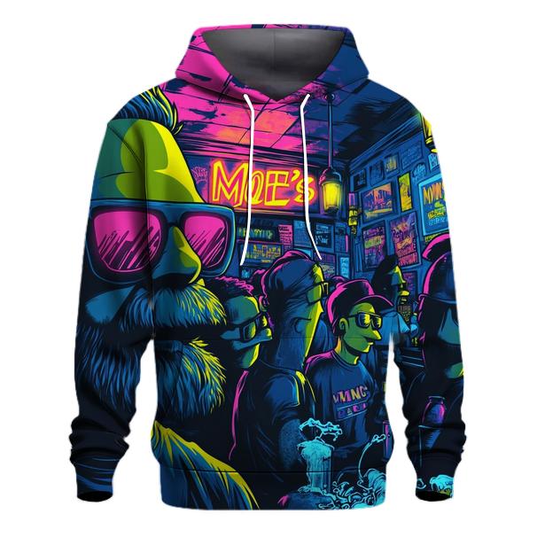 Moes Neon Nightmares designer hoodies