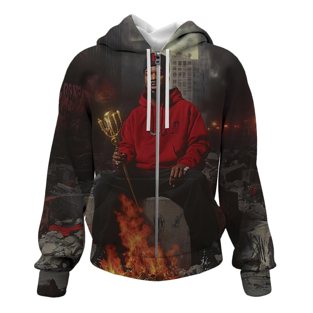 Ice Cube Concrete Throne pullover hoodies