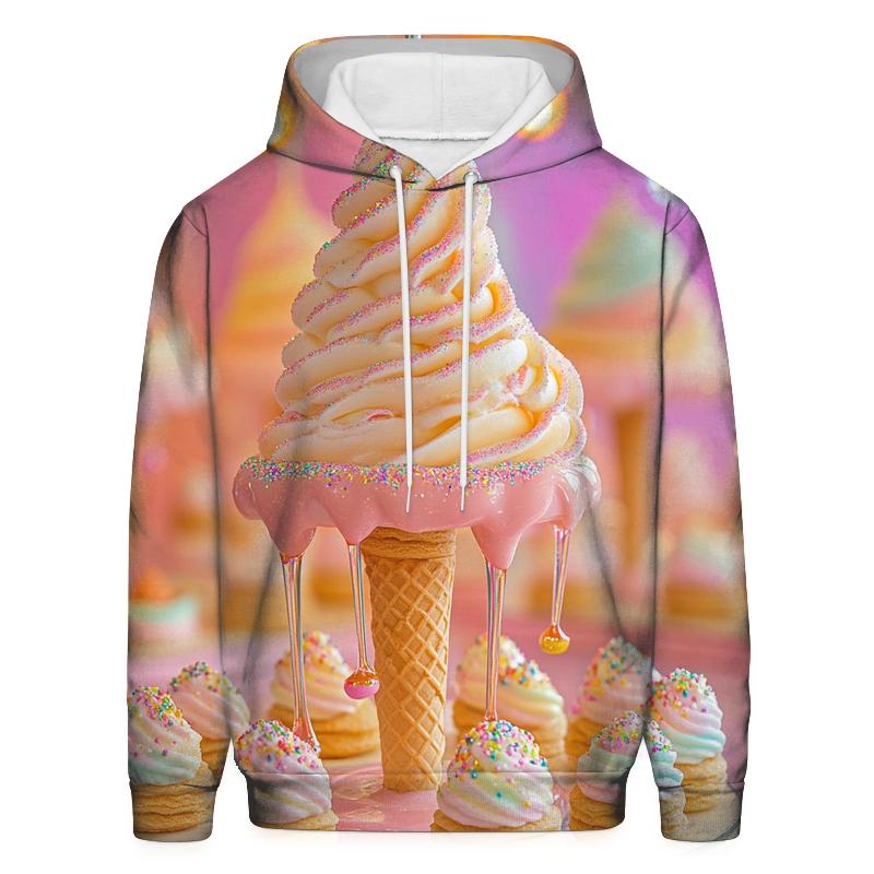 Ice Cream Swirl Carousel heavyweight hoodies