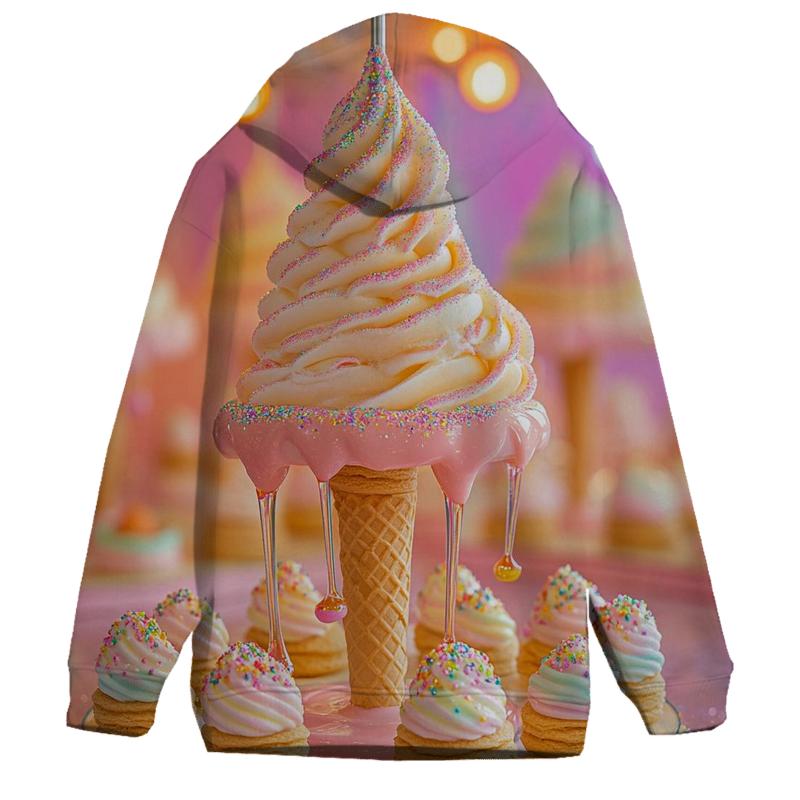Ice Cream Swirl Carousel heavyweight hoodies