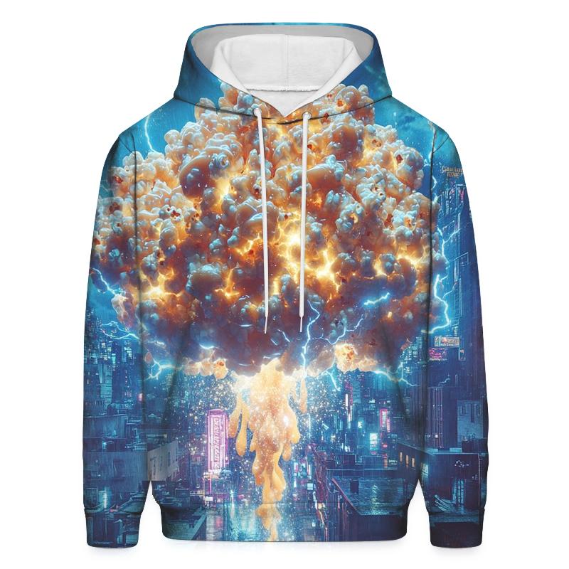 Popcorn Candy Cloudburst lightweight hoodies