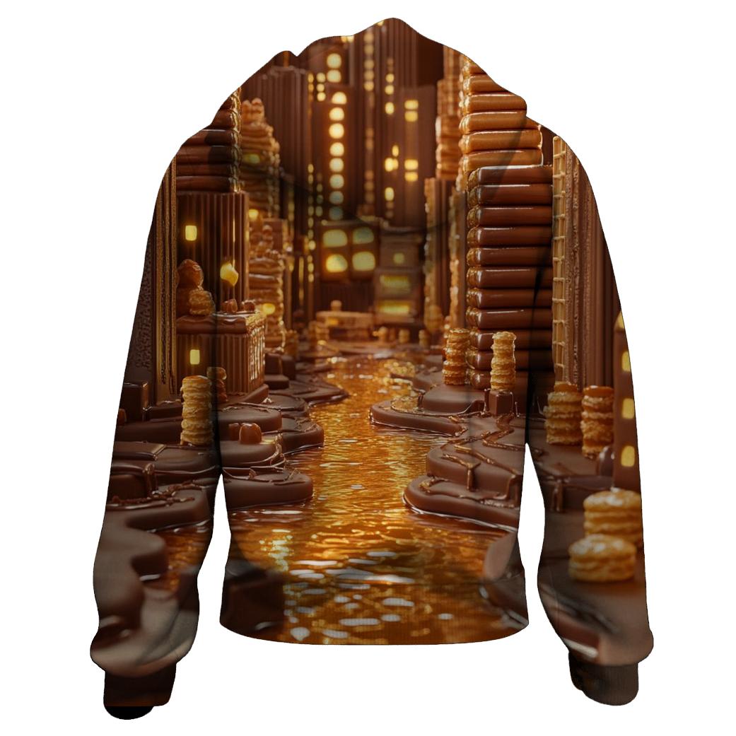 Chocolate Bar Cityscape hoodie trends