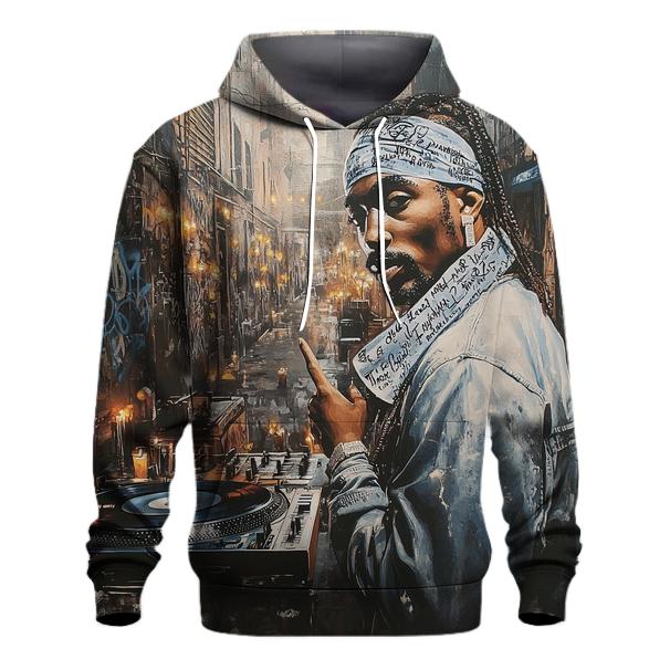 Pacs Poetic Alley printed hoodies