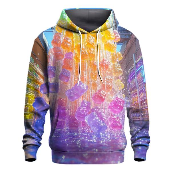 Gummy Galaxy Cascade designer hoodies