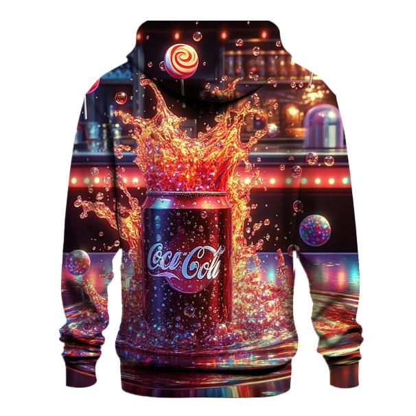 Neon Soda Pop Explosion premium hoodies