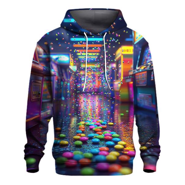 Skittles Rain Arcade pullover hoodies
