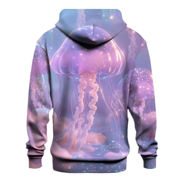 Jellybean Jellyfish Parade printed hoodies