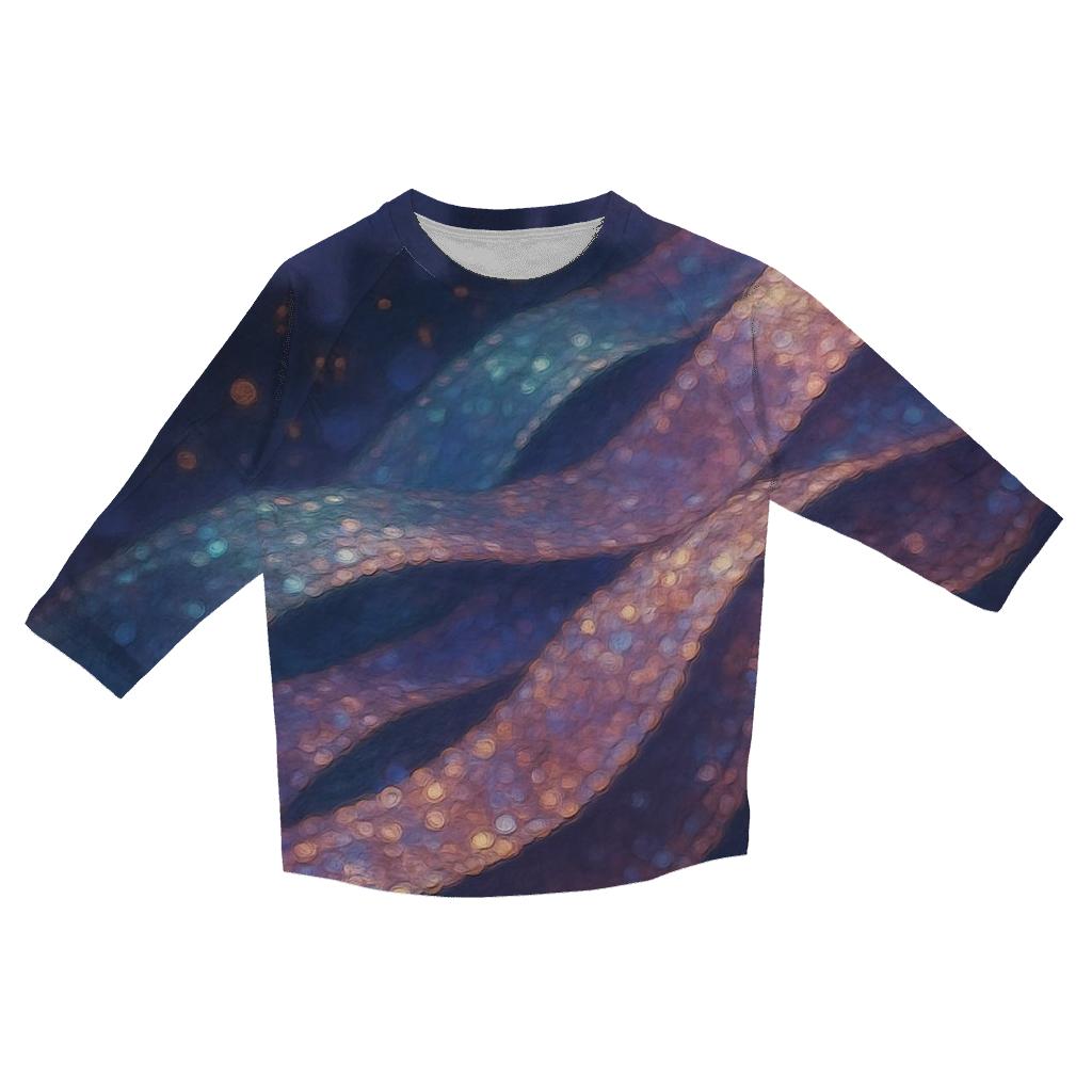 Aurora Sequins stylish quarter sleeve tops