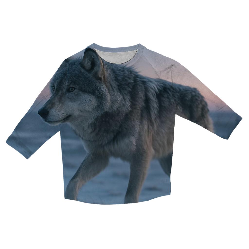 Alaskan Tundra Alpha At Dawn personalized 3/4 sleeve tees