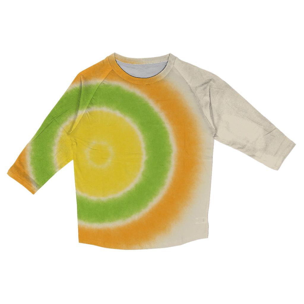 Citrus Bullseye fashion 3/4 sleeve shirts