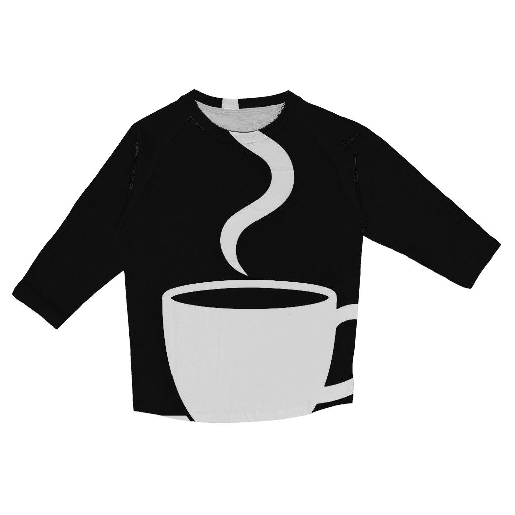 Steam Spiral Minimal trendy 3/4 sleeve tops