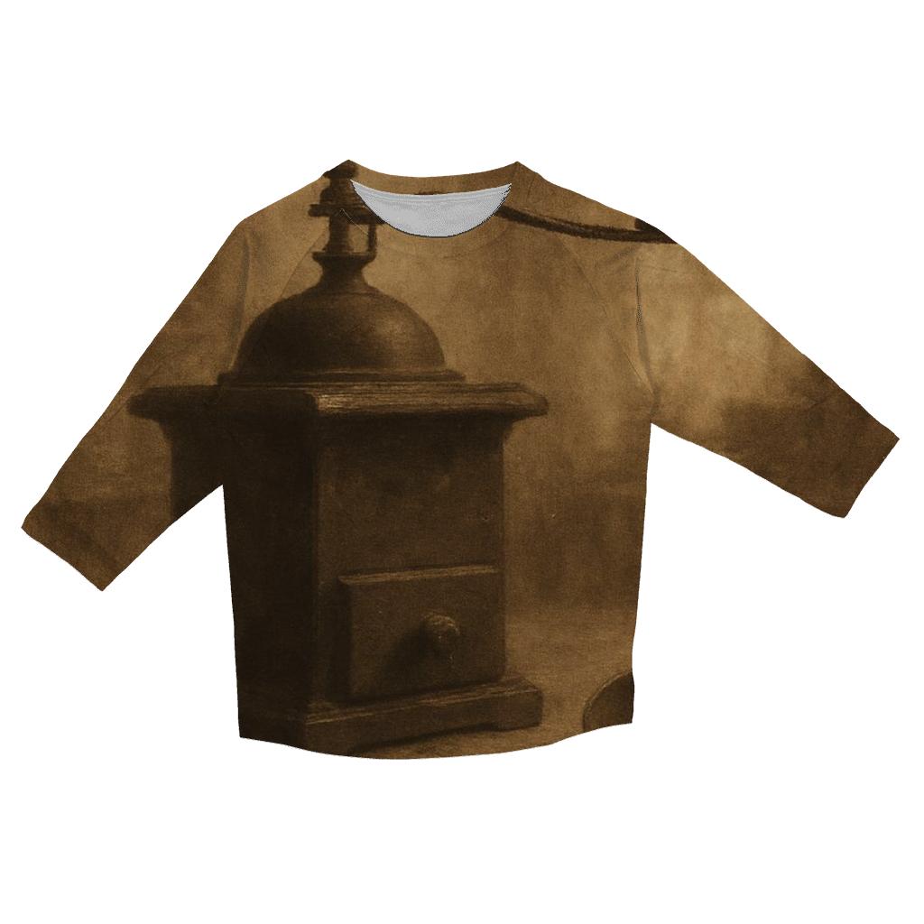 Vintage Mill Silhouette stylish quarter sleeve tops