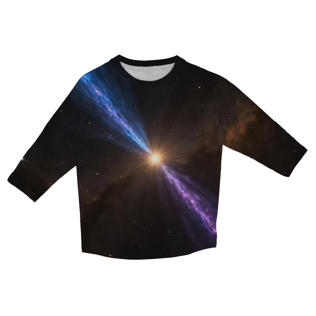 Bipolar Jet Outflow Pillars trendy 3/4 sleeve tops
