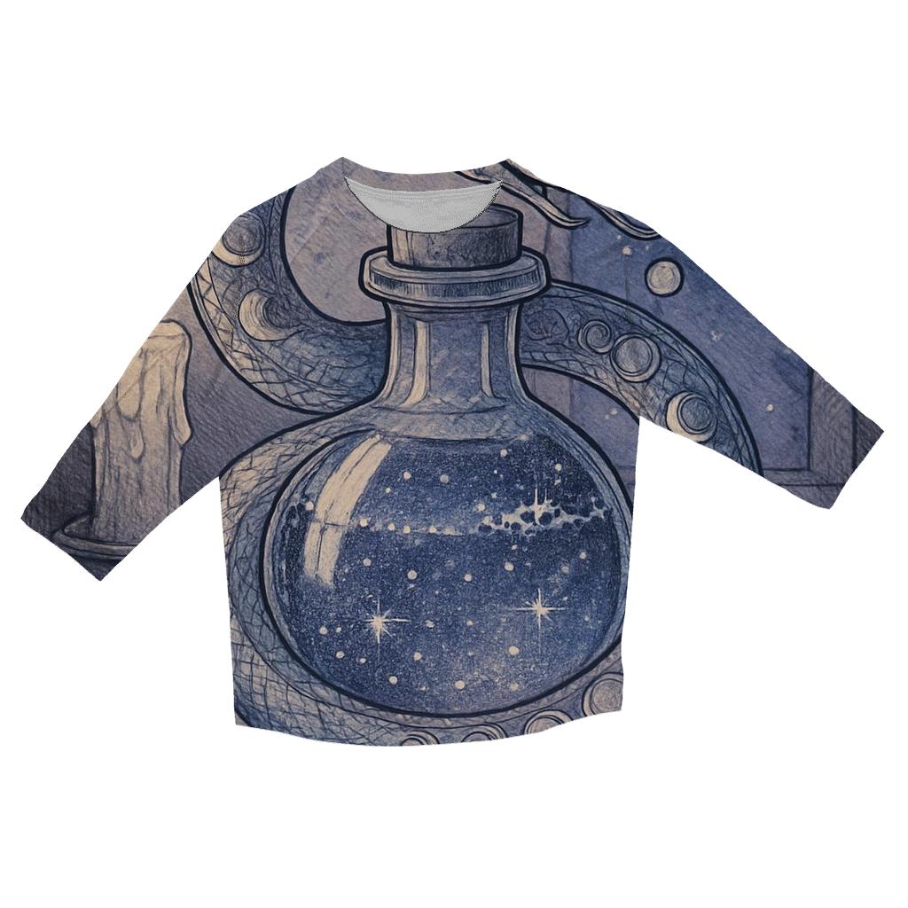 Lunar Apothecary Ouroboros Vial fashion 3/4 sleeve shirts