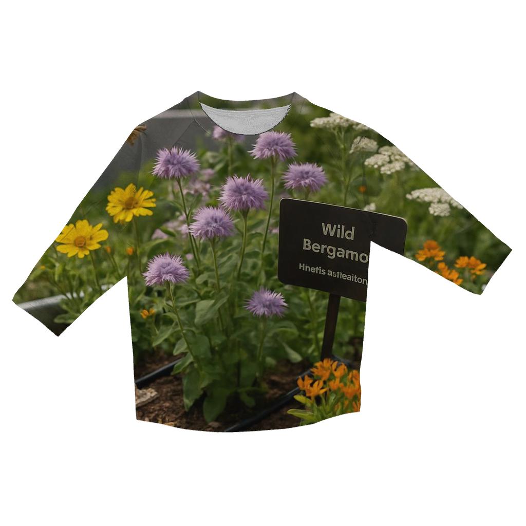 Urban Rooftop Pollinator Patch casual three quarter sleeve shirts