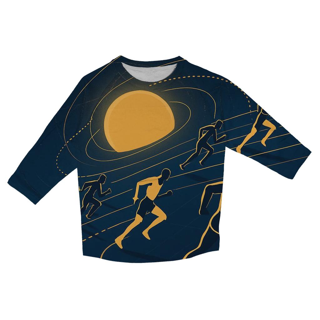 Gravity Track personalized 3/4 sleeve tees