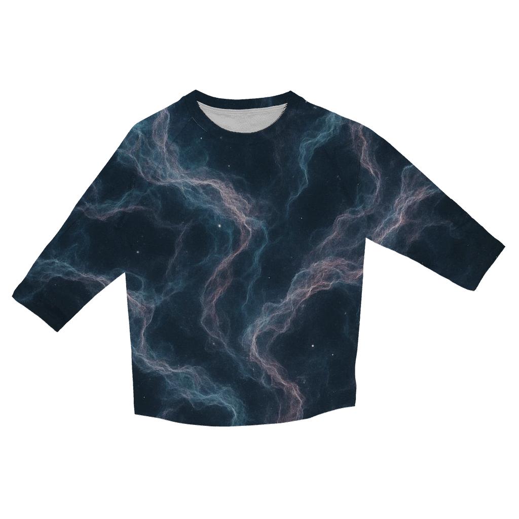 Nebula Filament Bouquet custom 3/4 sleeve shirts