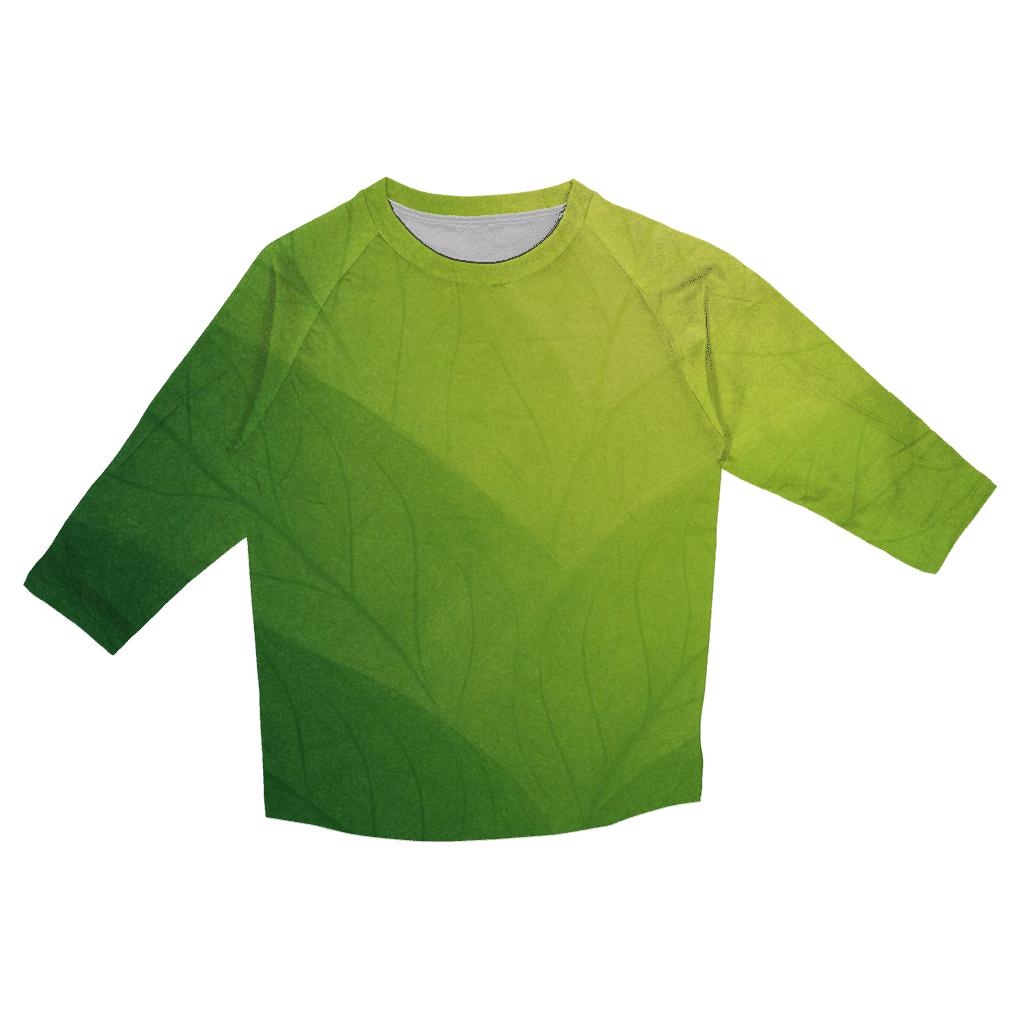 Verdant Rise trendy 3/4 sleeve tops