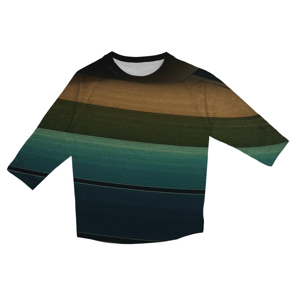 Ring-Plane Horizon casual three quarter sleeve shirts