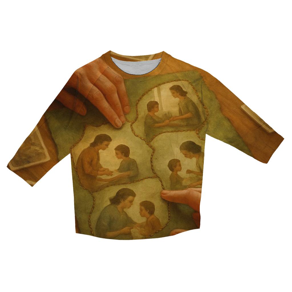 The Unspoken Map personalized 3/4 sleeve tees