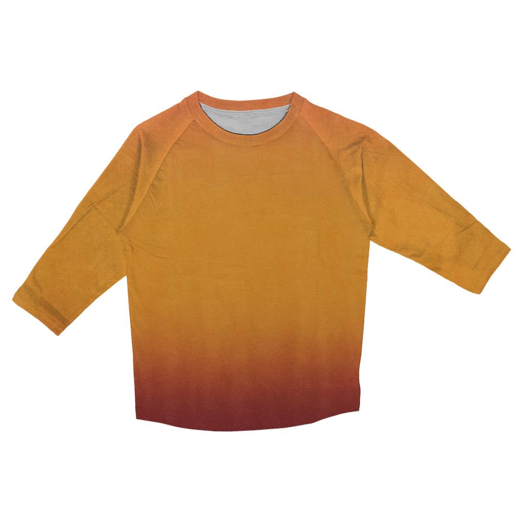 Overdye Sunset Ombre custom 3/4 sleeve shirts