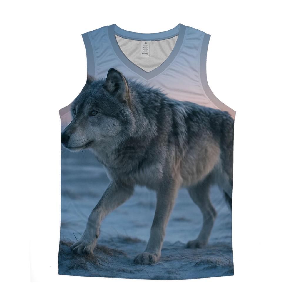 Alaskan Tundra Alpha At Dawn custom tank tops