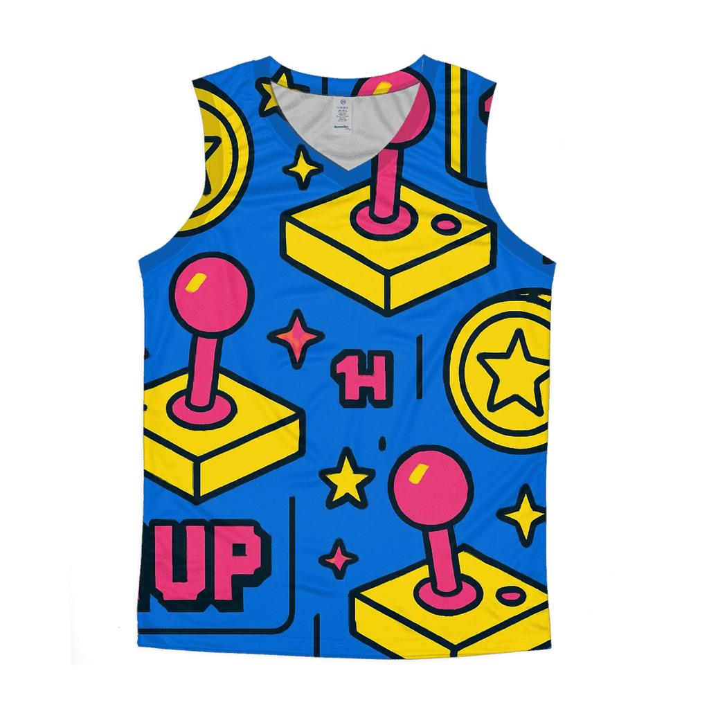 Arcade Token Parade casual summer tank tops