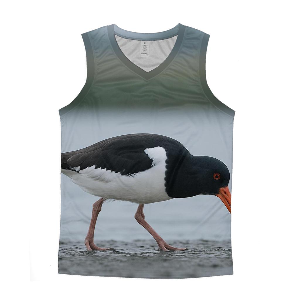 Estuary Forage Eurasian Oystercatcher casual summer tank tops