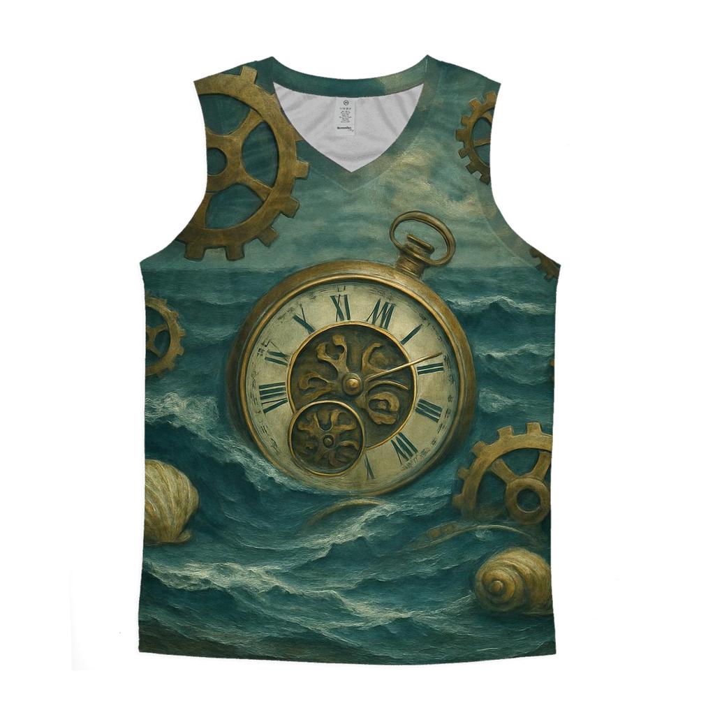 Surreal Ocean Clockwork custom tank tops