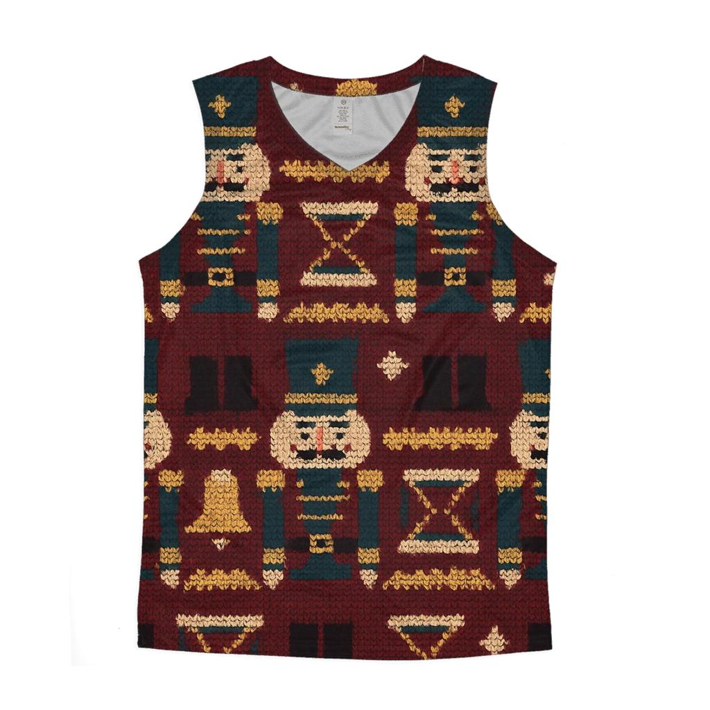Nutcracker March Motif Design designer workout tanks