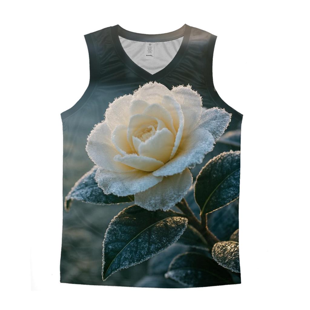 Camellia Frosted Morning trendy fitted tank tops