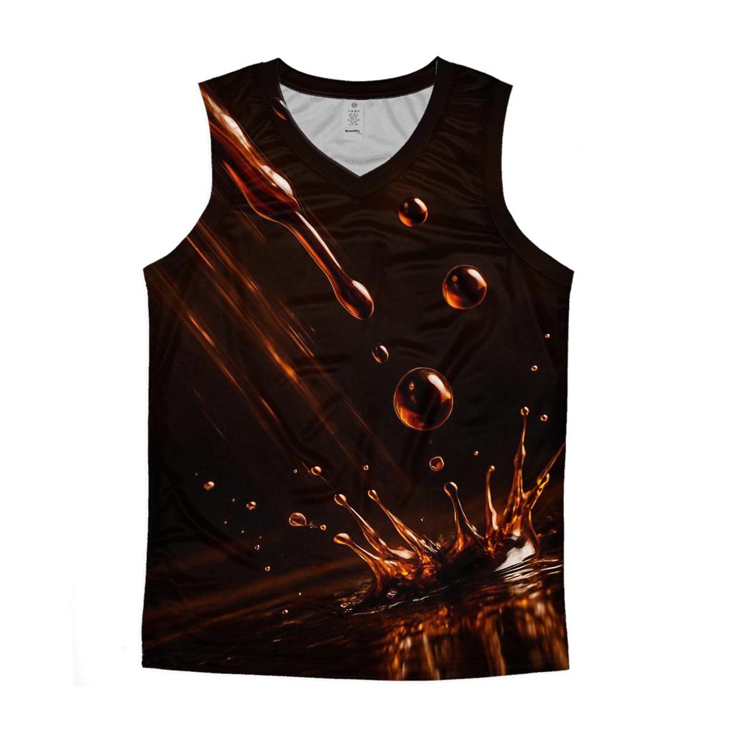 Espresso Drops Motion custom tank tops