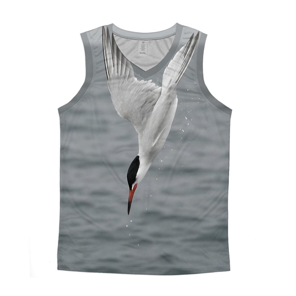 Pelagic Archer Common Tern Dive personalized athletic tanks