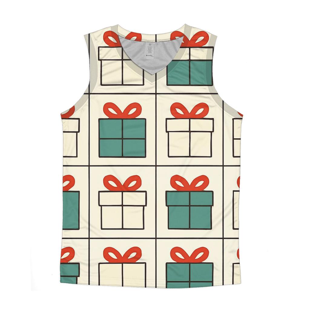 Minimal Gift Grid trendy fitted tank tops