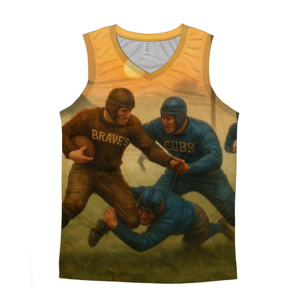 Prairie Duel At Dawn custom tank tops