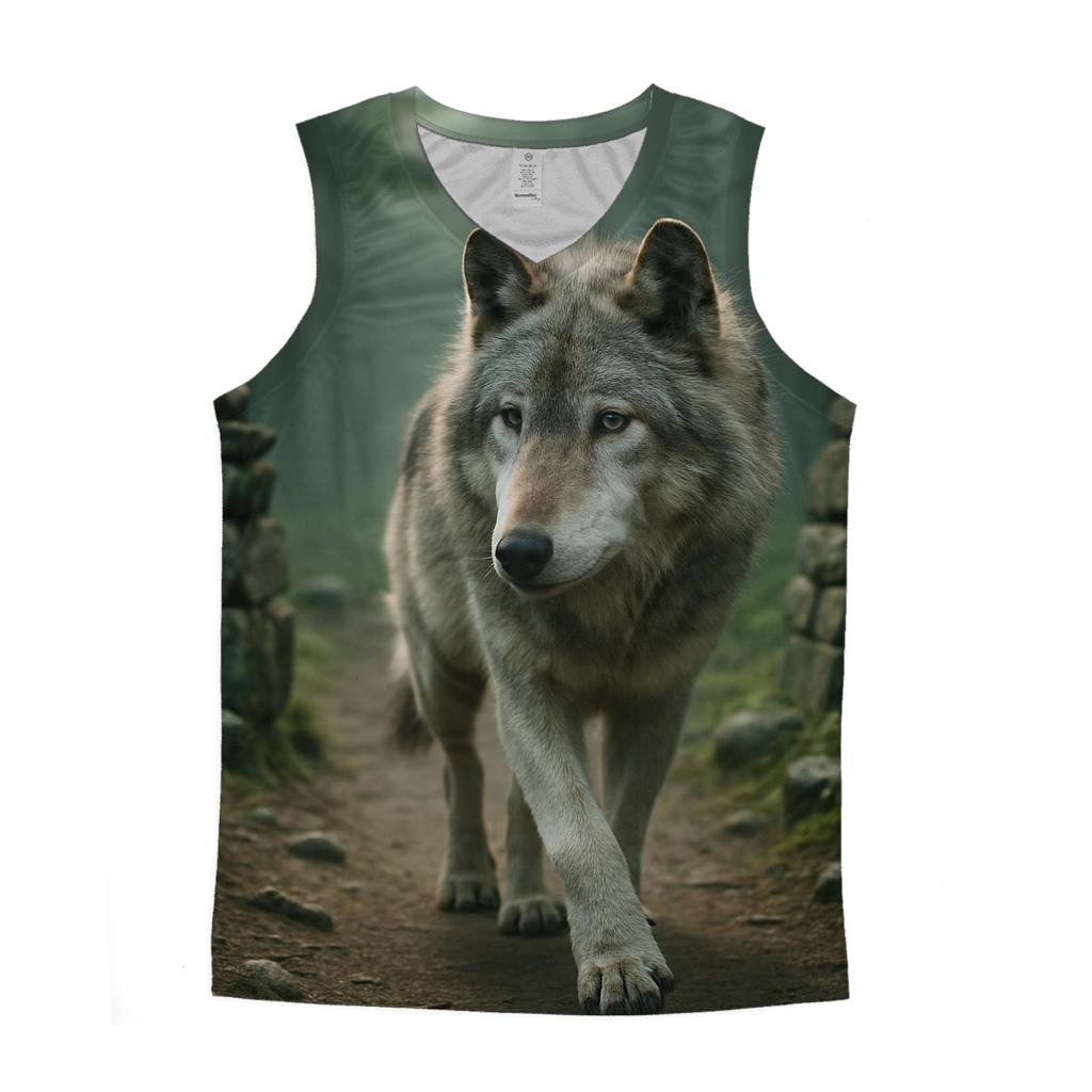 Ancient Trail Memory cotton sleeveless tops