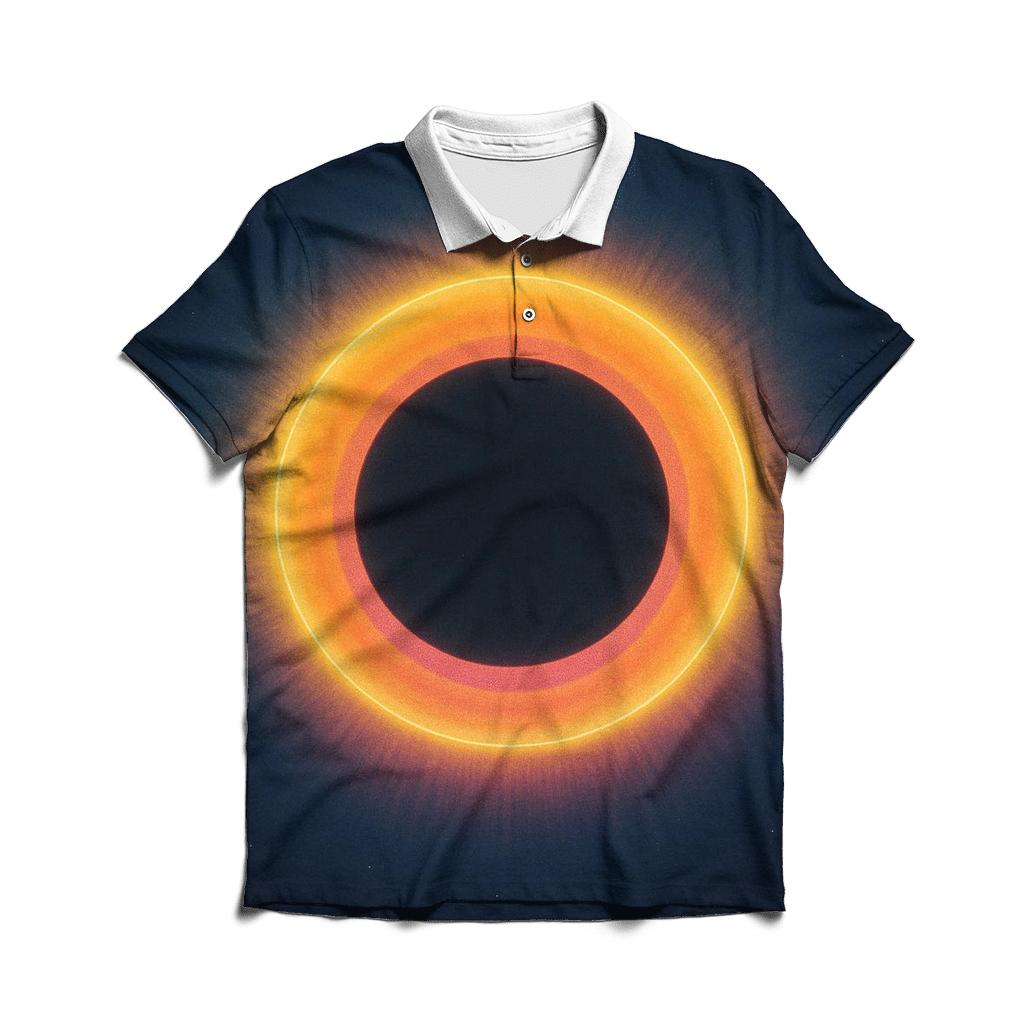 Eclipse Corona Rings stylish collar polo tees