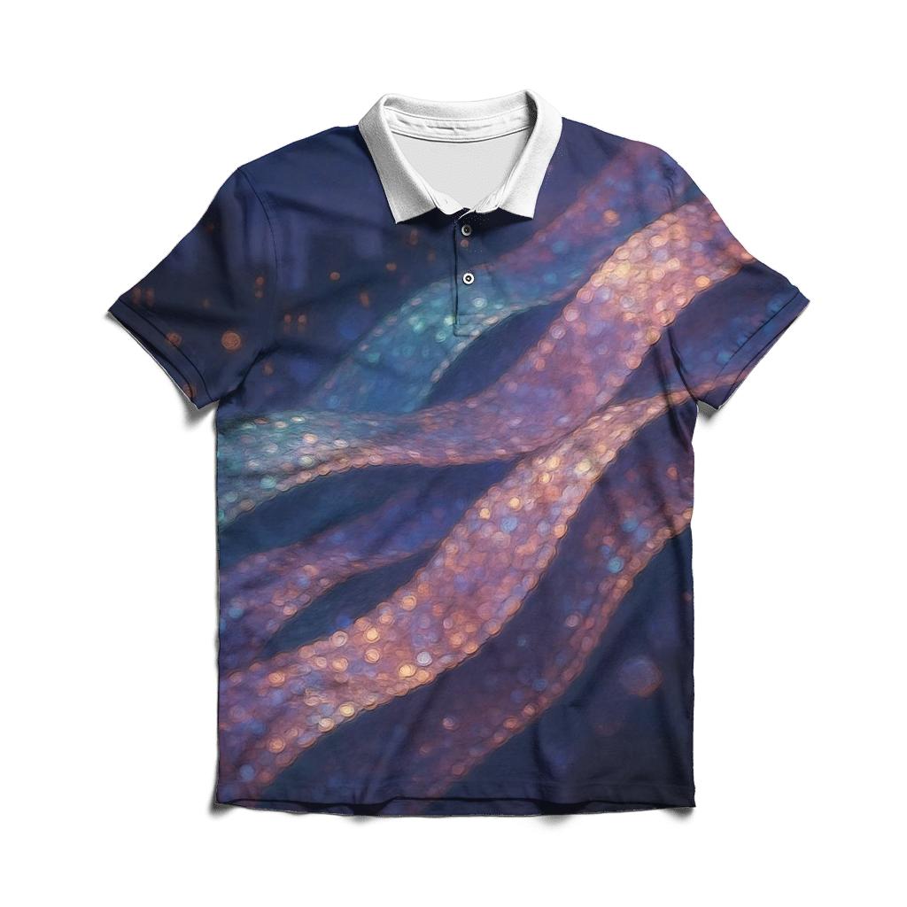 Aurora Sequins custom polo shirts