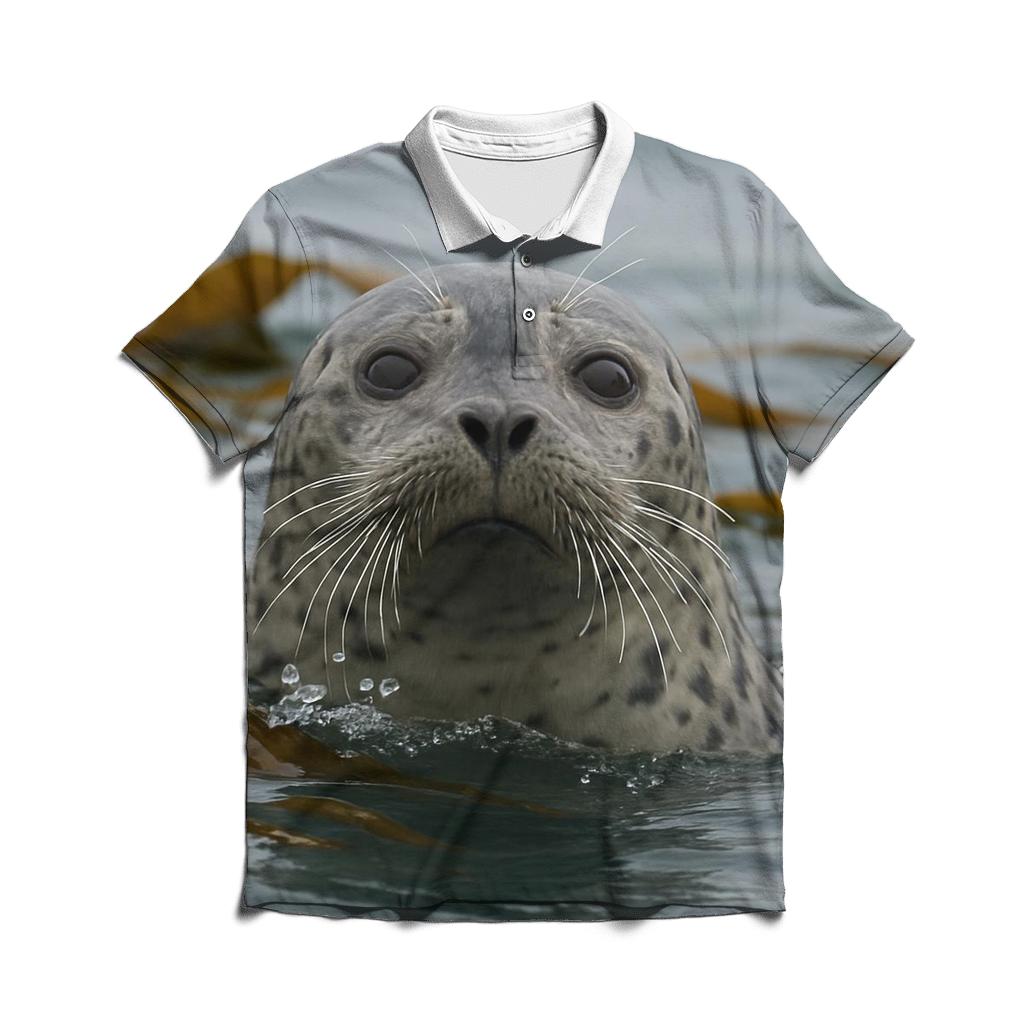 Kelp Cutwater Harbor Seal stylish collar polo tees