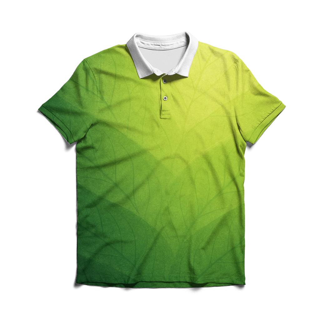 Verdant Rise stylish collar polo tees