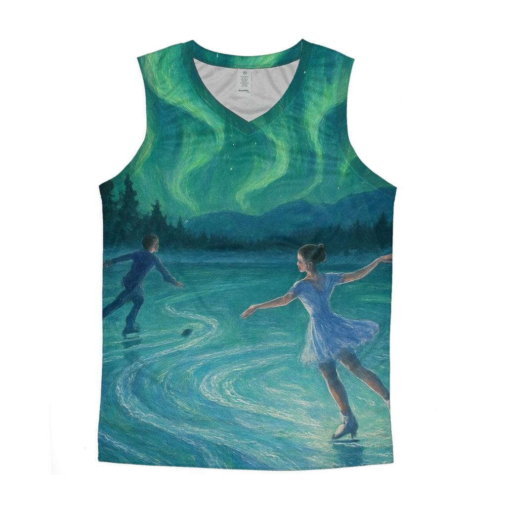 Aurora Ice Rink custom tank tops