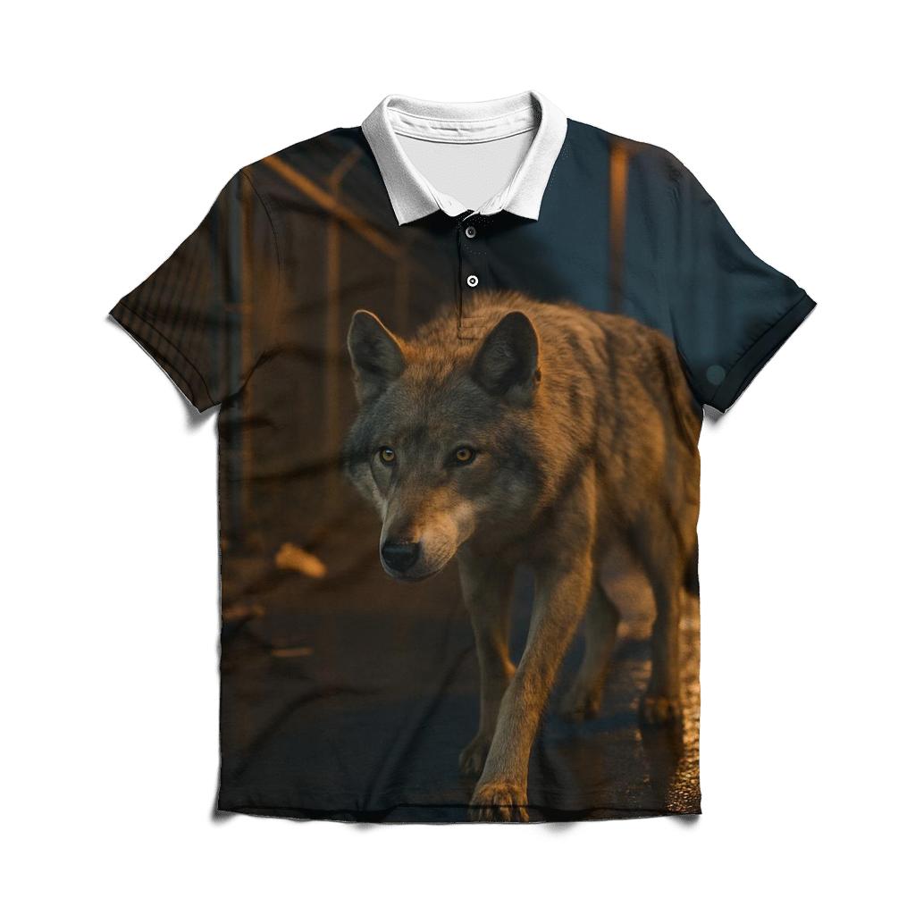 Urban Edge Night Forager personalized polo shirts